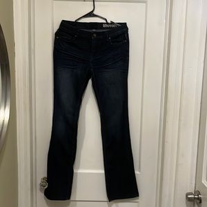 LOFT low-rise bootcut jeans